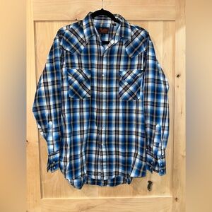 Plains Western Wear Pearl Snap